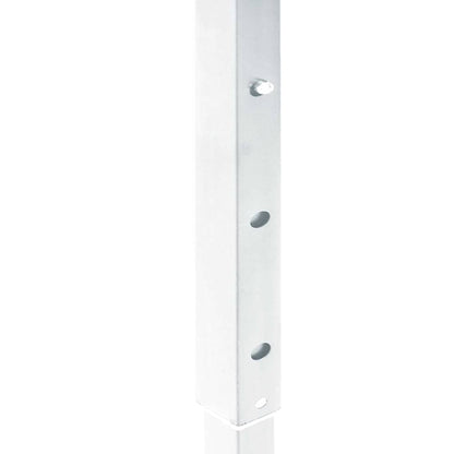 Partyzelt Faltbar mit Seitenwänden Weiß 2x2 m