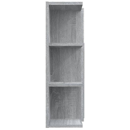 Bad-Spiegelschrank Grau Sonoma 80x20,5x64 cm Holzwerkstoff