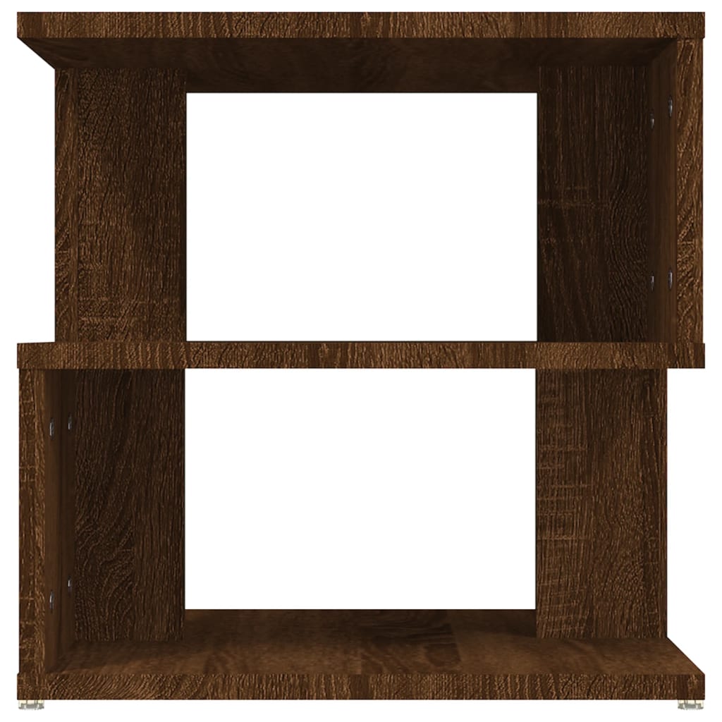 Beistelltisch Braun Eichen-Optik 40x40x40 cm Holzwerkstoff
