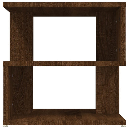 Beistelltisch Braun Eichen-Optik 40x40x40 cm Holzwerkstoff