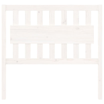 Kopfteil Weiß 105,5x4x100 cm Massivholz Kiefer