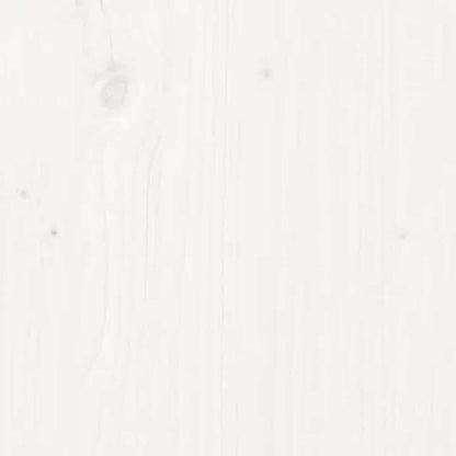 Kopfteil Weiß 146x4x100 cm Massivholz Kiefer