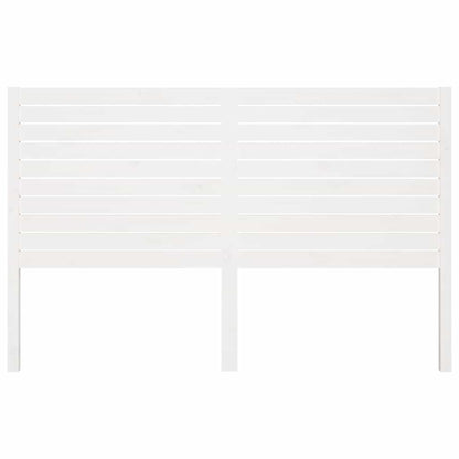 Kopfteil Weiß 166x4x100 cm Massivholz Kiefer