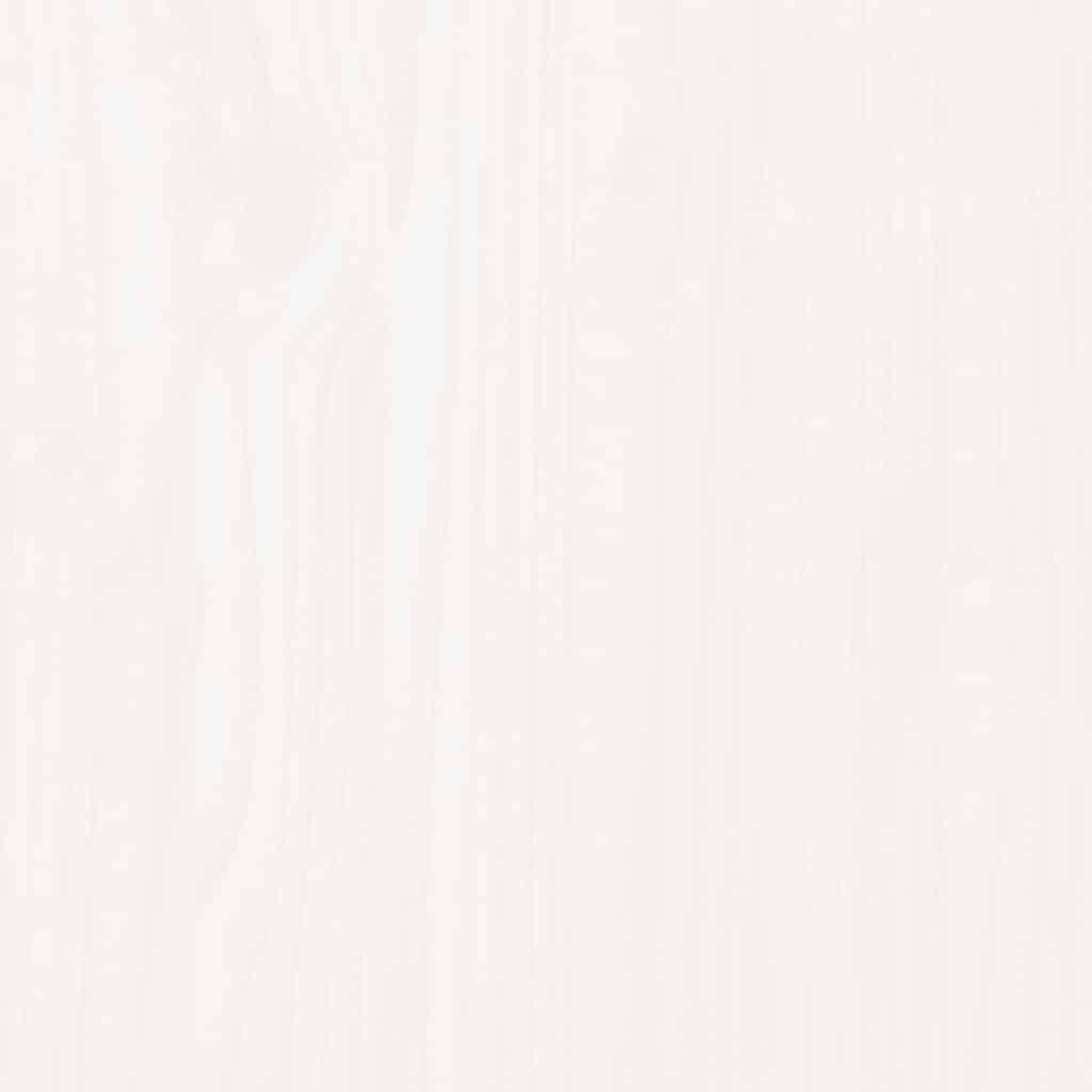 Kopfteil Weiß 166x4x100 cm Massivholz Kiefer