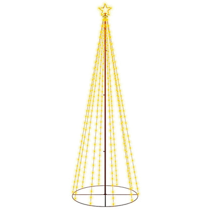 LED-Weihnachtsbaum Kegelform Warmweiß 310 LEDs 100x300 cm