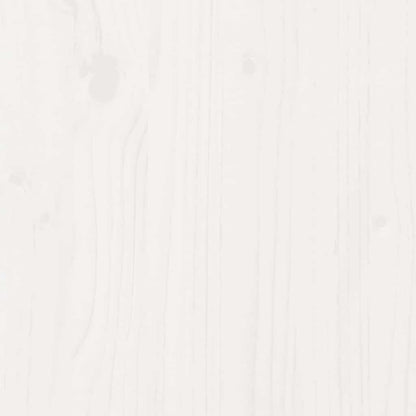 Tagesbett Weiß Massivholz Kiefer 80x200 cm