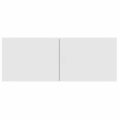 TV-Schränke 2 Stk. Weiß 80x30x30 cm Holzwerkstoff