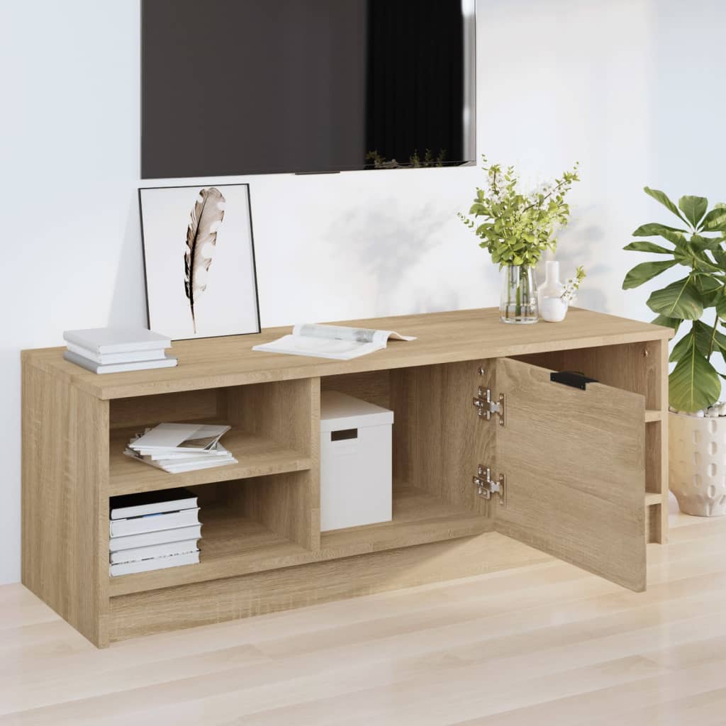 TV-Schrank Sonoma-Eiche 102x35,5x36,5 cm Holzwerkstoff