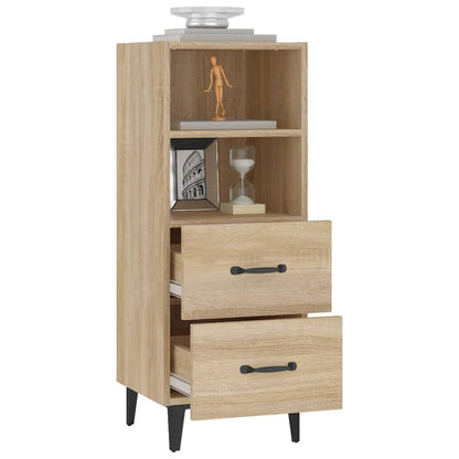 Sideboard Sonoma-Eiche 34,5x34x90 cm Holzwerkstoff
