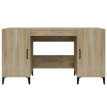 Schreibtisch Sonoma-Eiche 140x50x75 cm Holzwerkstoff