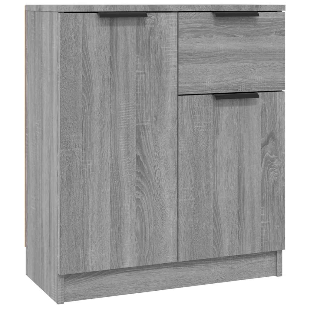 Sideboard Grau Sonoma 60x30x70 cm Holzwerkstoff