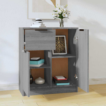 Sideboard Grau Sonoma 60x30x70 cm Holzwerkstoff