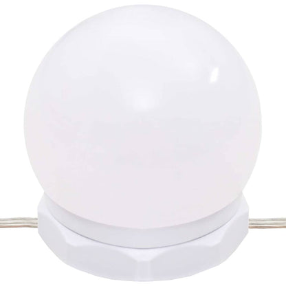 Spiegelschrank mit LED Räuchereiche 90x31,5x62 cm