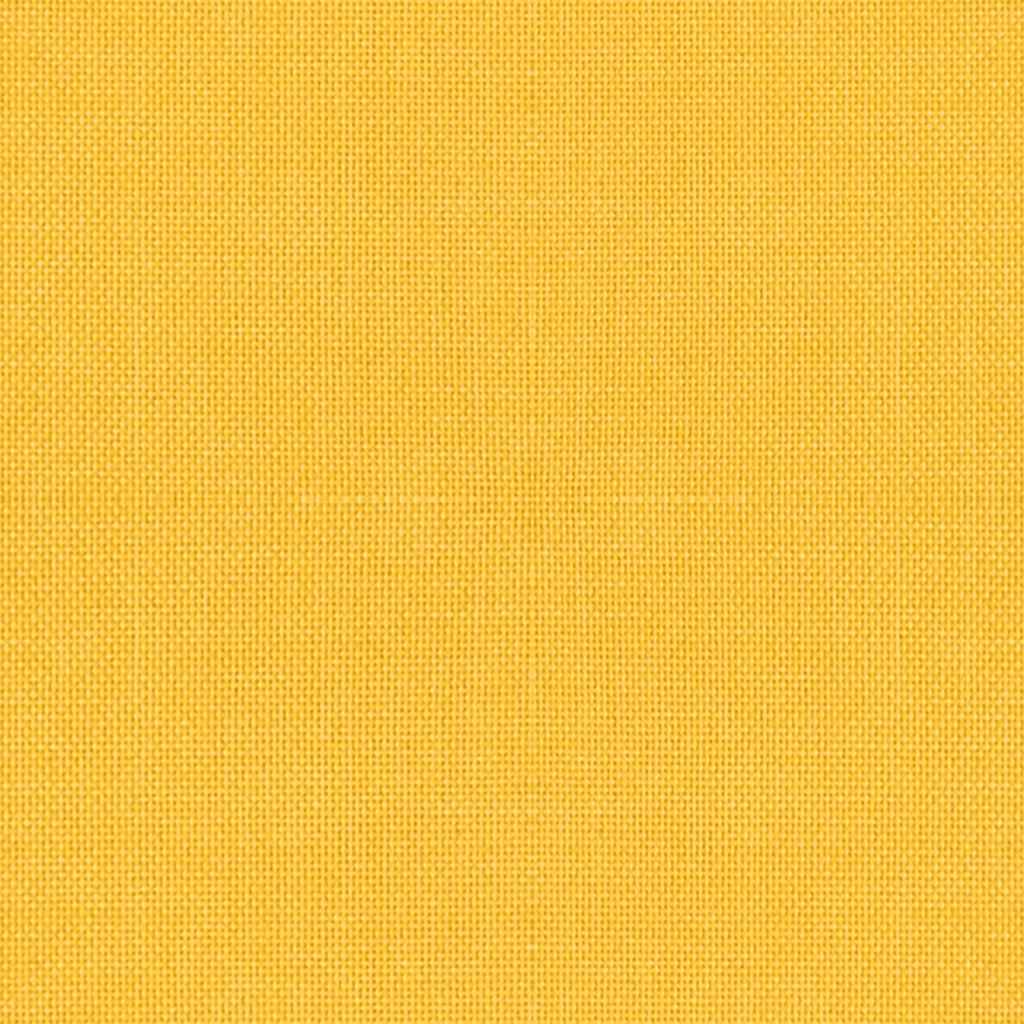 Bürostuhl Drehbar Hellgelb Stoff