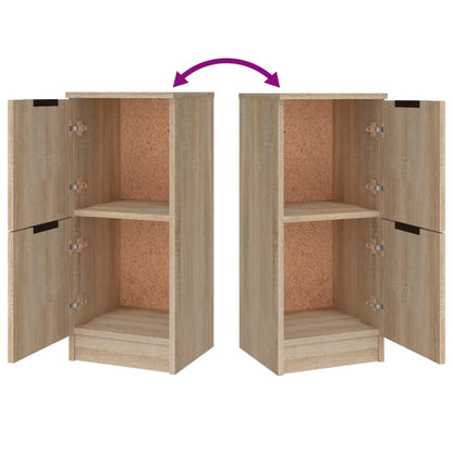 Sideboards 3 Stk. Sonoma-Eiche Holzwerkstoff