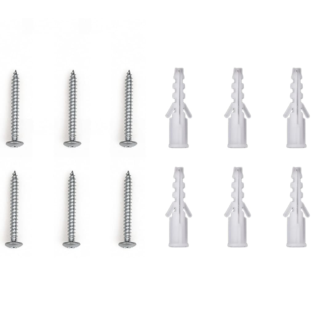 Verkehrsspiegel 2 Stk. Halbkuppel Ø30 cm Acryl