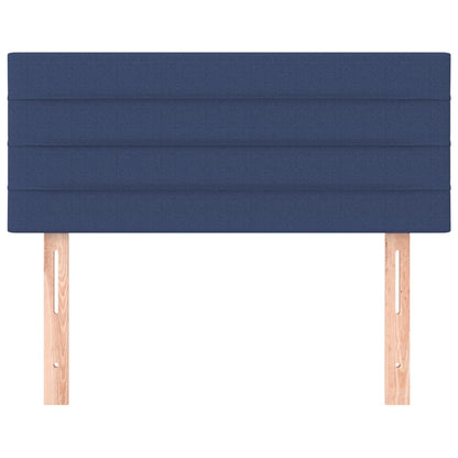 Kopfteil Blau 80x5x78/88 cm Stoff