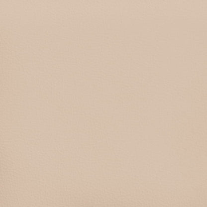 Kopfteile 2 Stk. Cappuccino-Braun 90x5x78/88 cm Kunstleder