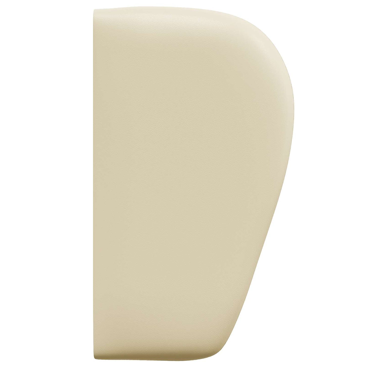 Kopfteil Ohr Creme 40 x 23 x 6 cm PVC