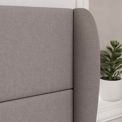 Kopfteil Ohr Beige 80 x 23 x 6 cm Stoff