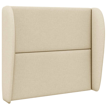 Kopfteil Ohr Creme 80 x 23 x 6 cm Stoff