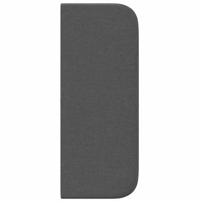 Kopfteil Ohr Dunkelgrau 40,5 x 40,5 x 4 cm Stoff