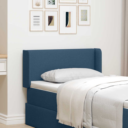 Kopfteil Ohr Blau 40,5 x 40,5 x 4 cm Stoff