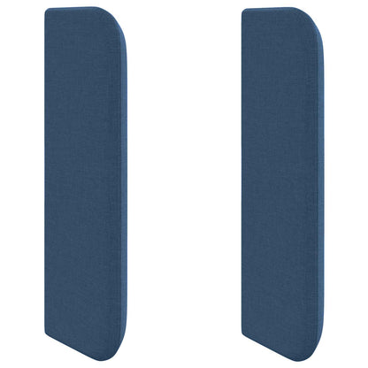 Kopfteil Ohr Blau 40,5 x 40,5 x 4 cm Stoff