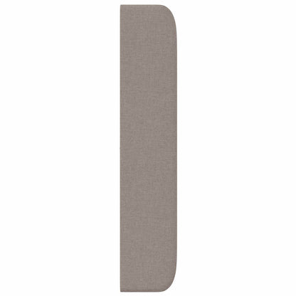Kopfteil Ohr Taupe 80 x 16 x 4 cm Stoff