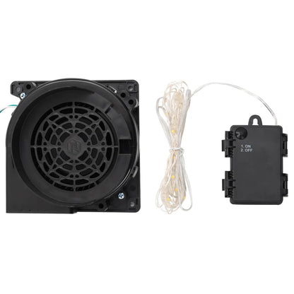 Weihnachtsmann Aufblasbar mit LEDs 370 cm