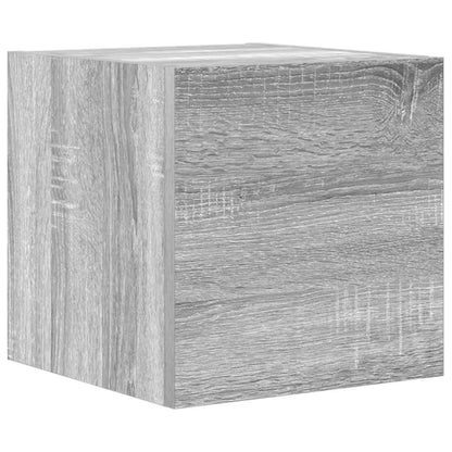 3-tlg. TV-Schrank-Set Grau Sonoma Holzwerkstoff