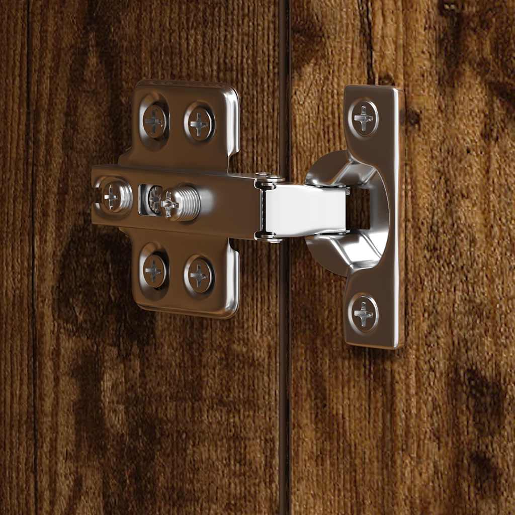 10-tlg. TV-Schrank-Set Räuchereiche Holzwerkstoff