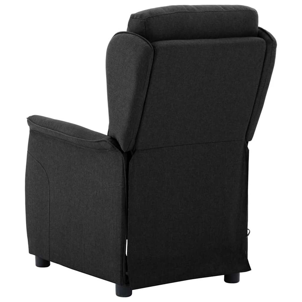 Massagesessel mit Kissen Schwarz 93,5 x 67,5 x 101,5 cm Stoff