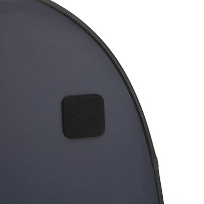 Wandspiegel Schwarz 80x50 cm