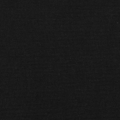 Bettgestell ohne Matratze Schwarz 120x200 cm Stoff