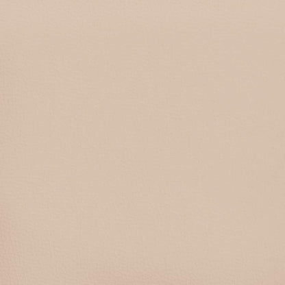 Bettgestell mit Kopfteil ohne Matratze Cappuccino 90x190 cm