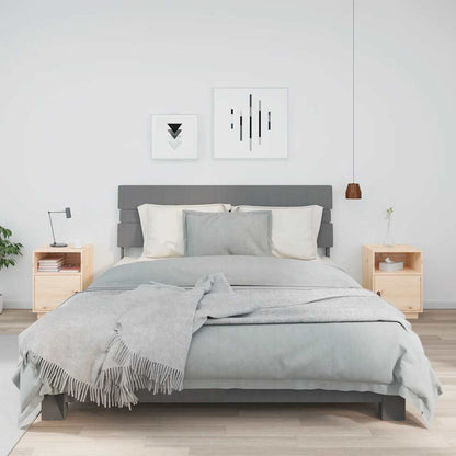 Nachttische 2 Stk. 40x34x55 cm Massivholz Kiefer