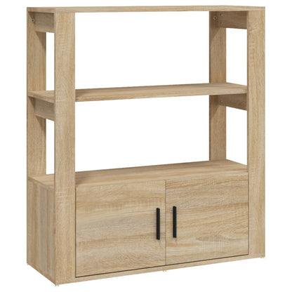 Sideboard Sonoma-Eiche 80x30x90 cm Holzwerkstoff