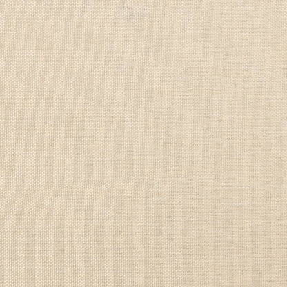 Kopfteil mit Ohren Creme 147x16x78/88 cm Stoff