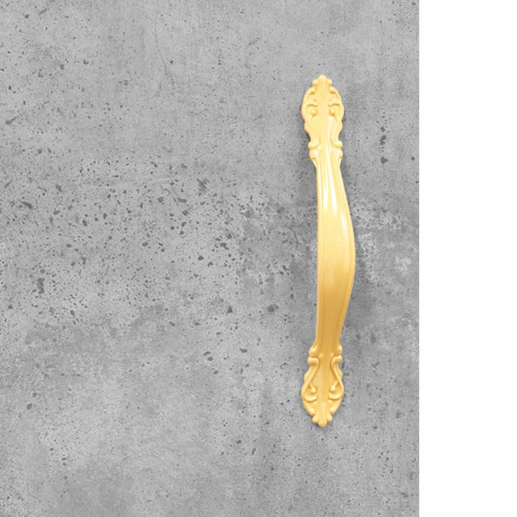 Wandschränke 2 Stk. Betongrau 69,5x34x90 cm