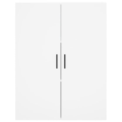 Highboard Weiß 69,5x34x180 cm Holzwerkstoff