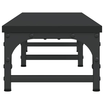 Monitorständer Schwarz 105x23x15,5 cm Holzwerkstoff