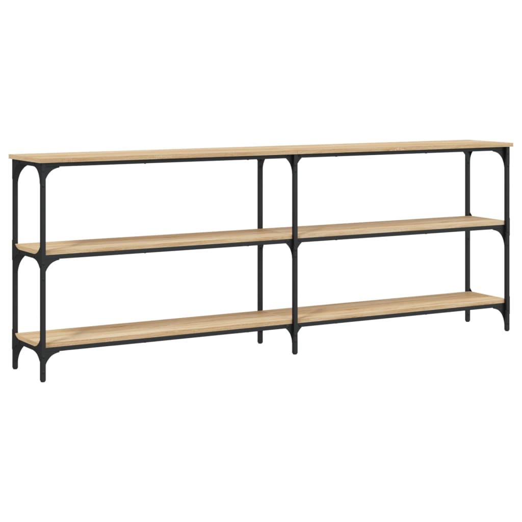 Konsolentisch Sonoma-Eiche 200 x 29 x 75 cm Holzwerkstoff