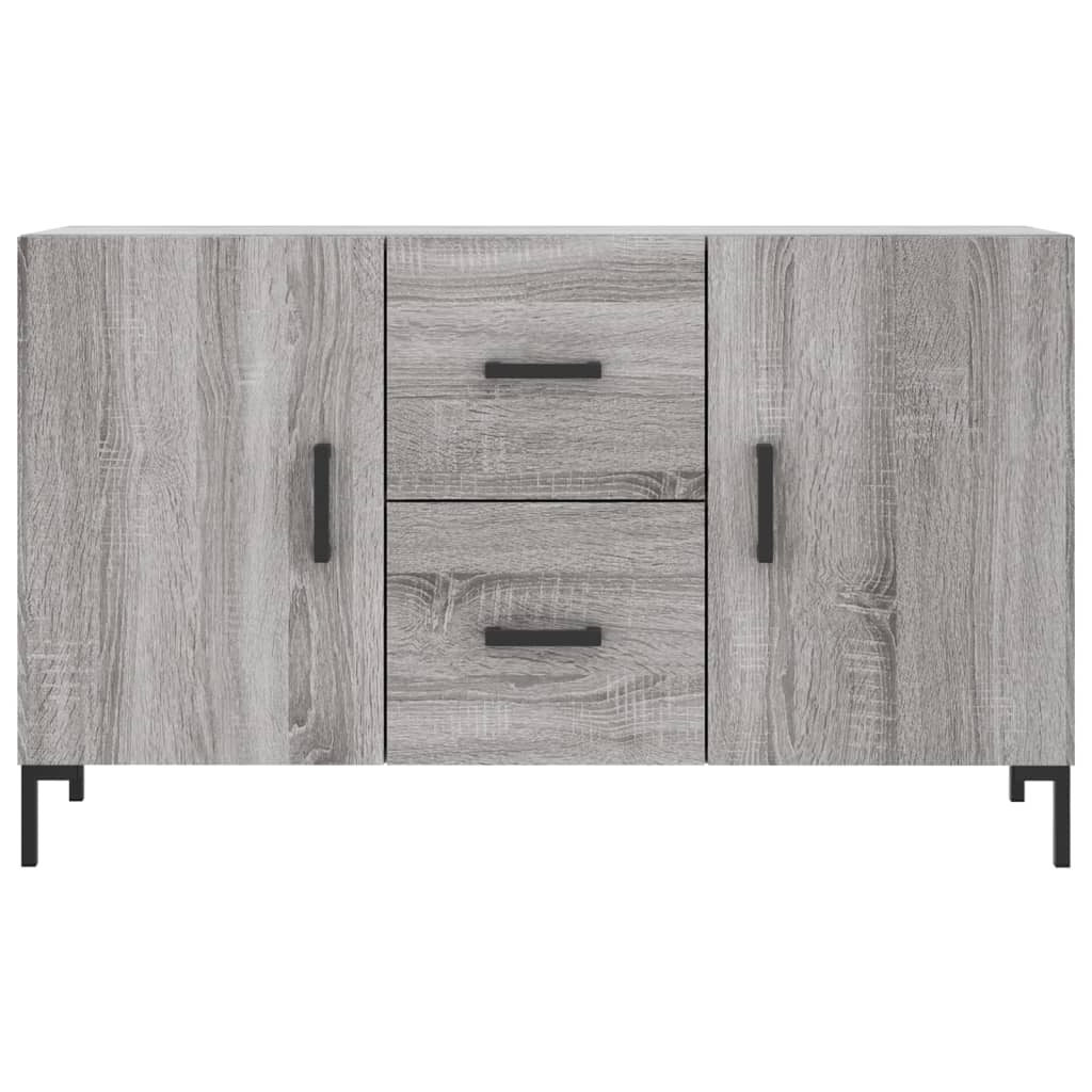 Sideboard Grau Sonoma 100x36x60 cm Holzwerkstoff