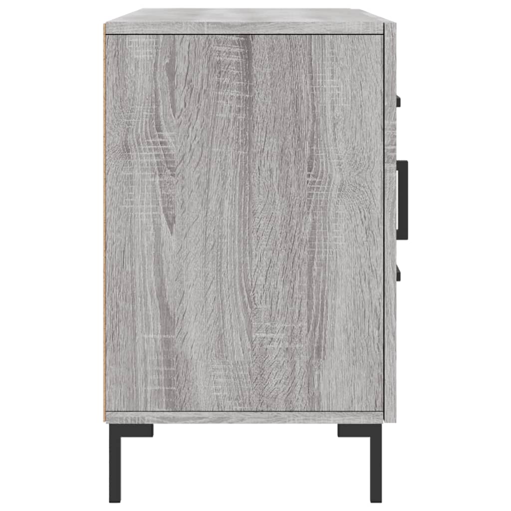 Sideboard Grau Sonoma 100x36x60 cm Holzwerkstoff
