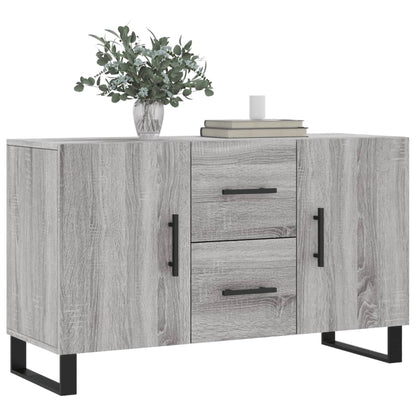 Sideboard Grau Sonoma 100x36x60 cm Holzwerkstoff