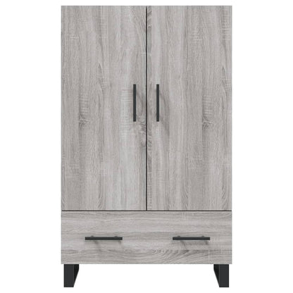 Highboard Grau Sonoma 69,5x31x115 cm Holzwerkstoff