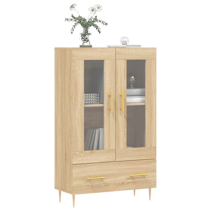 Highboard Sonoma-Eiche 69,5x31x115 cm Holzwerkstoff