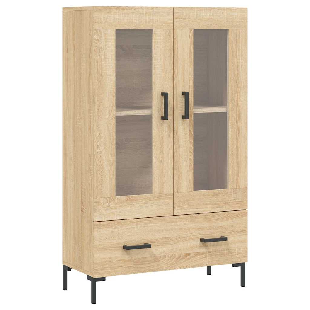 Highboard Sonoma-Eiche 69,5x31x115 cm Holzwerkstoff