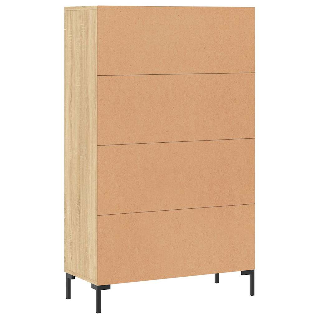 Highboard Sonoma-Eiche 69,5x31x115 cm Holzwerkstoff